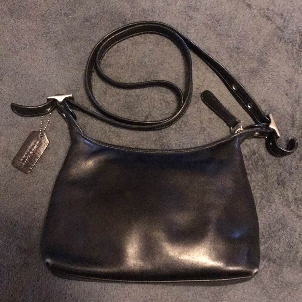 COACH LEGACY CROSSBODY black leather